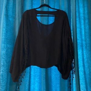 Black long sleeve shirt